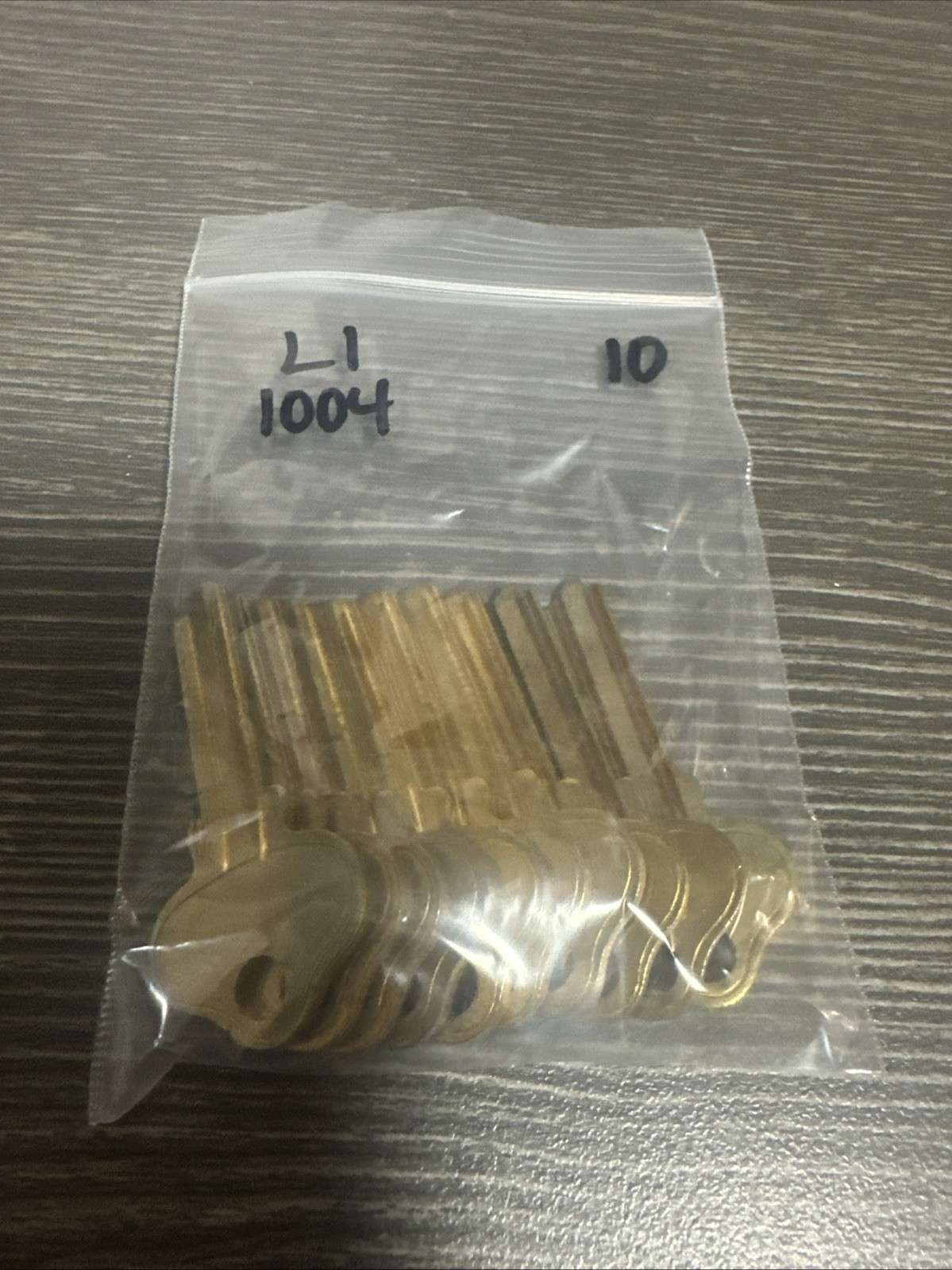 10 Pack – Lockwood Lockset Brass Key Blank – L1
