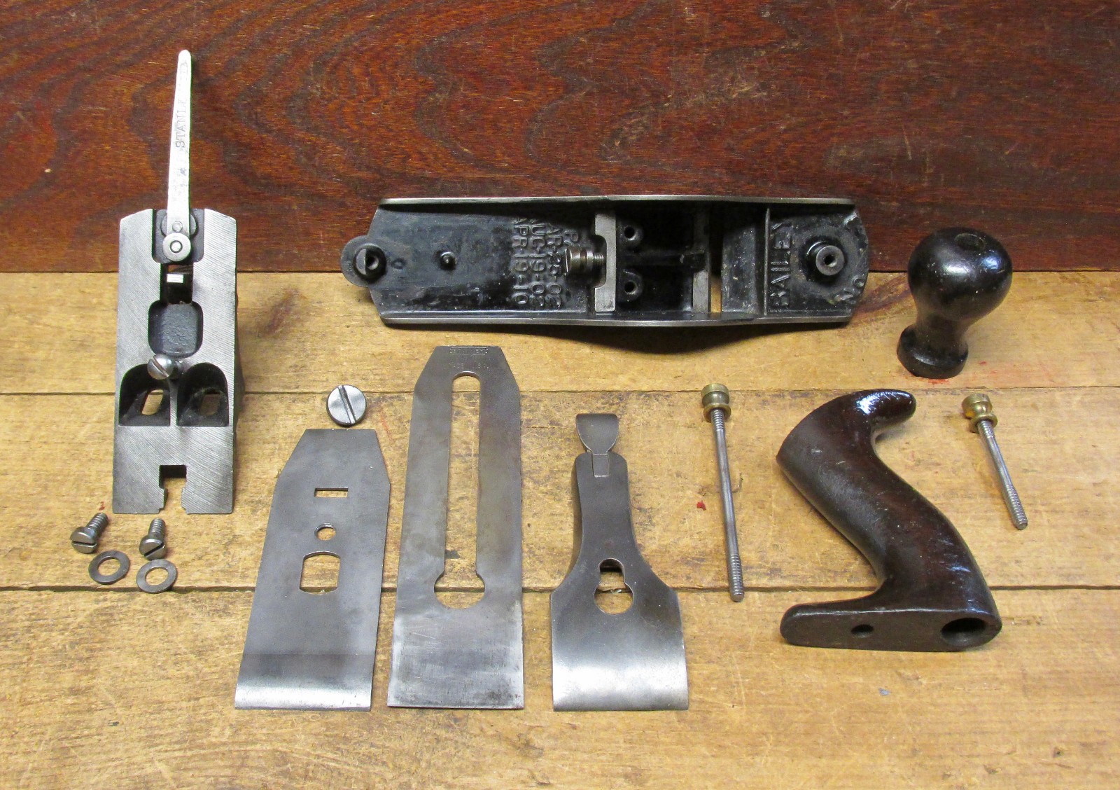 Vintage STANLEY Plane No 3 Type 12 Sweetheart SW 1919 – 1924 Flat Bottom NICE!