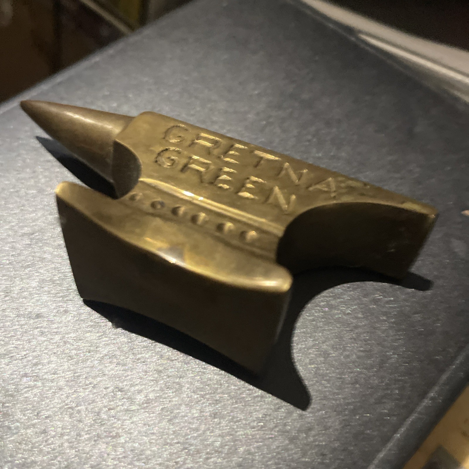 Miniature Brass Anvil Jewelers Anvil 8.5 cm