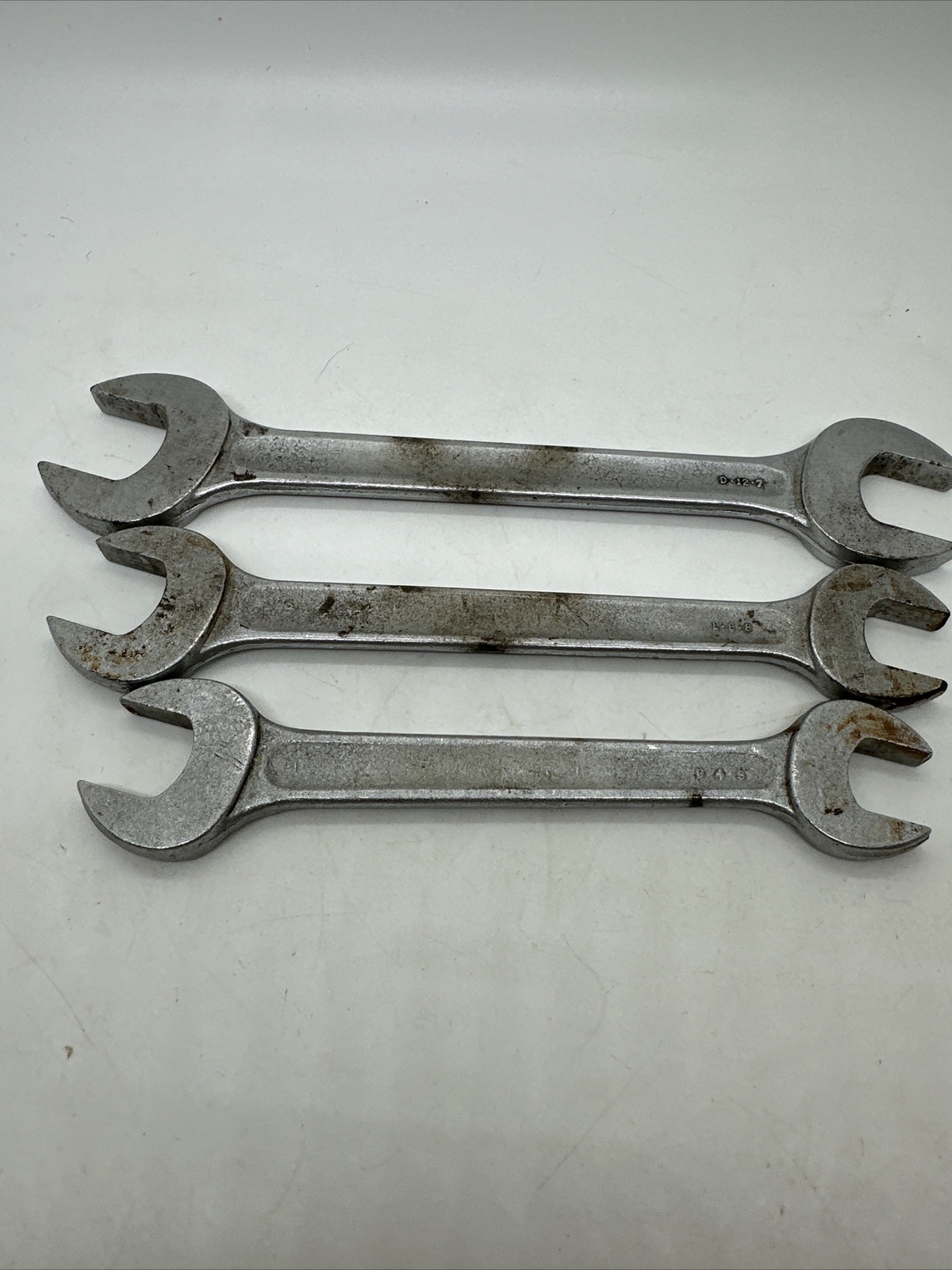 Penens Corp SAE Lot 3 Large Wrench 7/8 13/16 3/4 5/8 11/16 19/32 Chicago USA