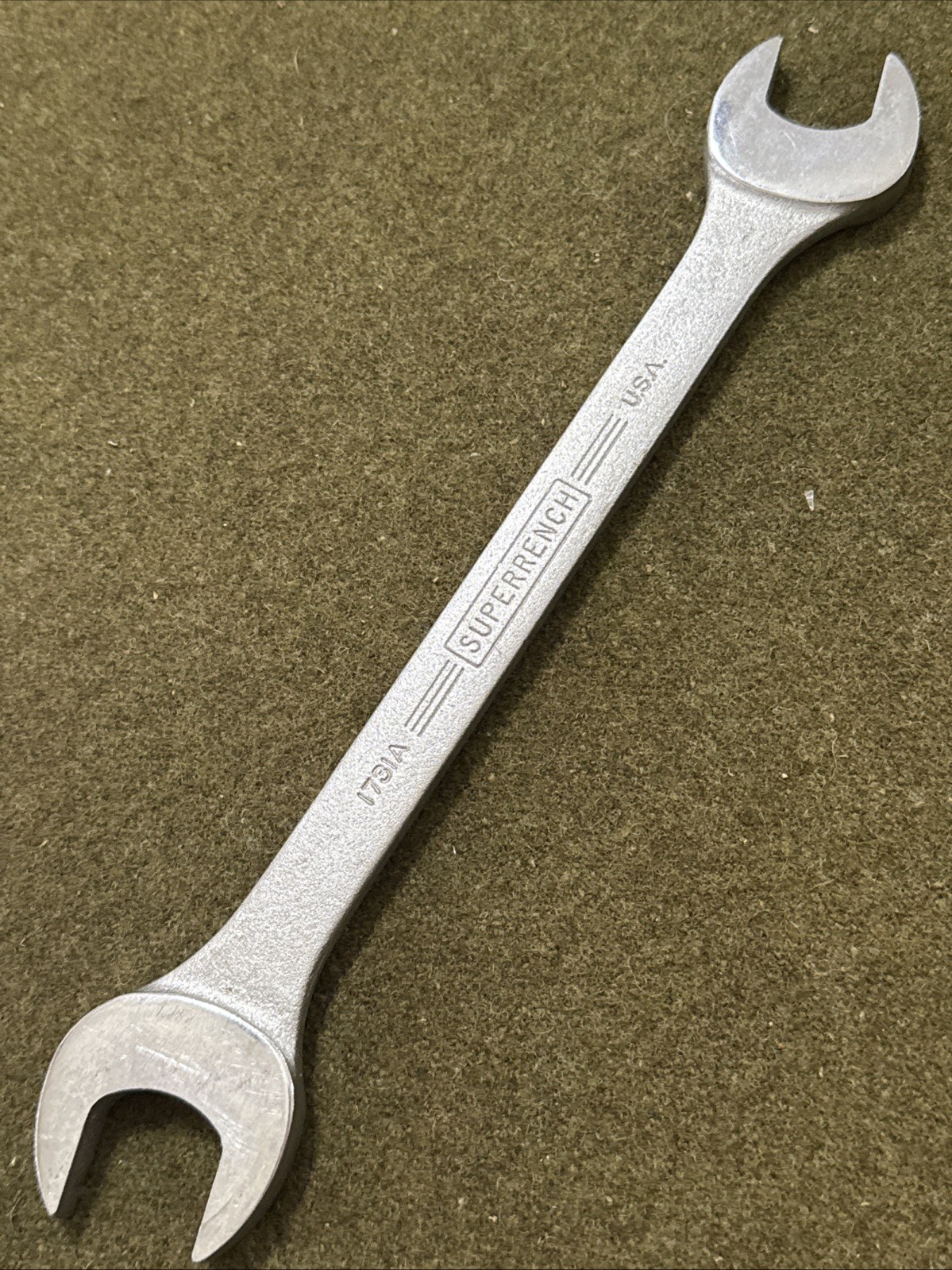 Vintage J H Williams Superrench 7/8″ x 3/4″ Wrench USA 🇺🇸 Excellent 1731A