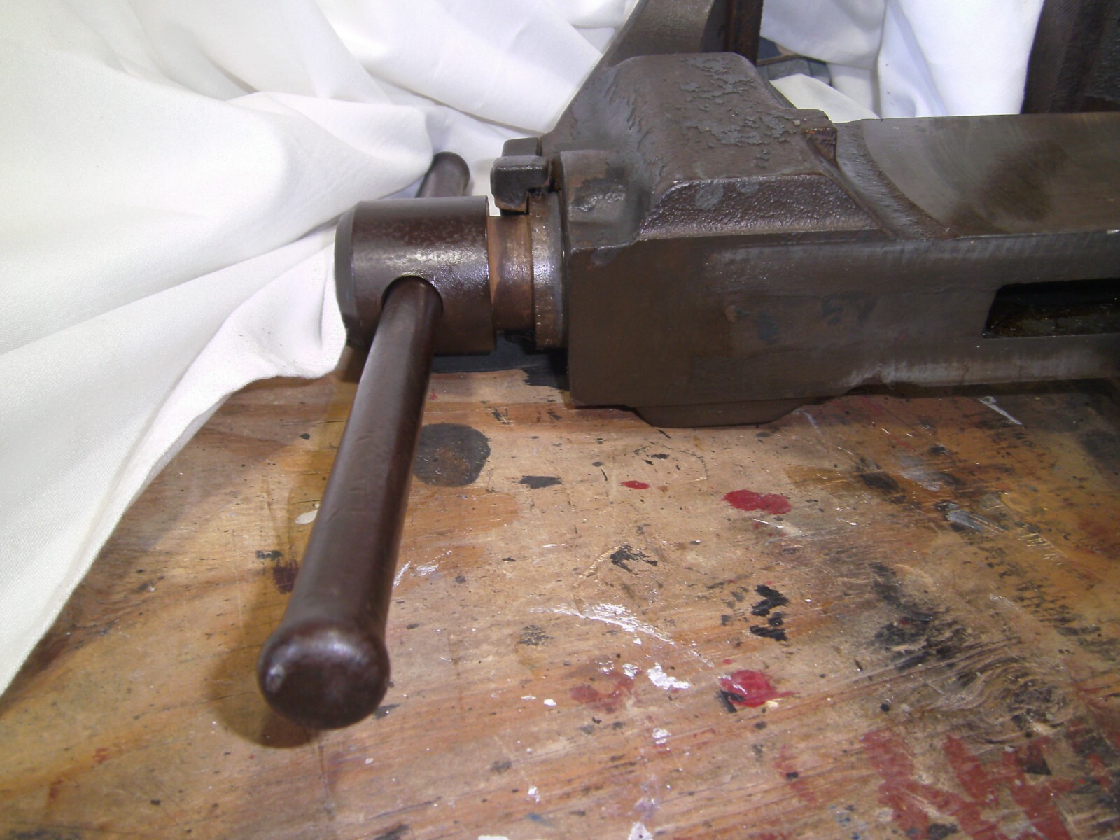 Vintage The Chas Parker Co. 954. 1/2 Meriden CT USA Bench Vise (Pick-up Only)