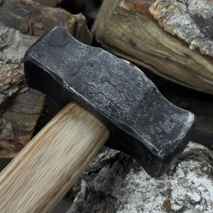 Hand-Forged Double Blacksmith’s Hammer, 1 kg (2.2 lbs)