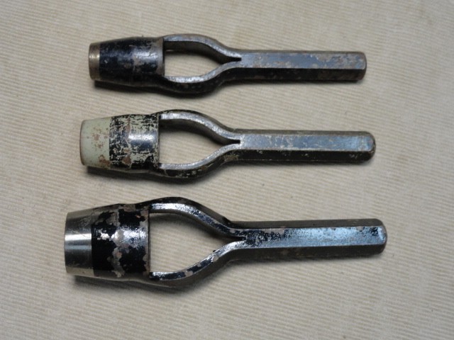 Arch Punch Lot 5/8 * 3/4 & 1″ all Adco Round Hole for Leather Paper Gasket ‘3L’