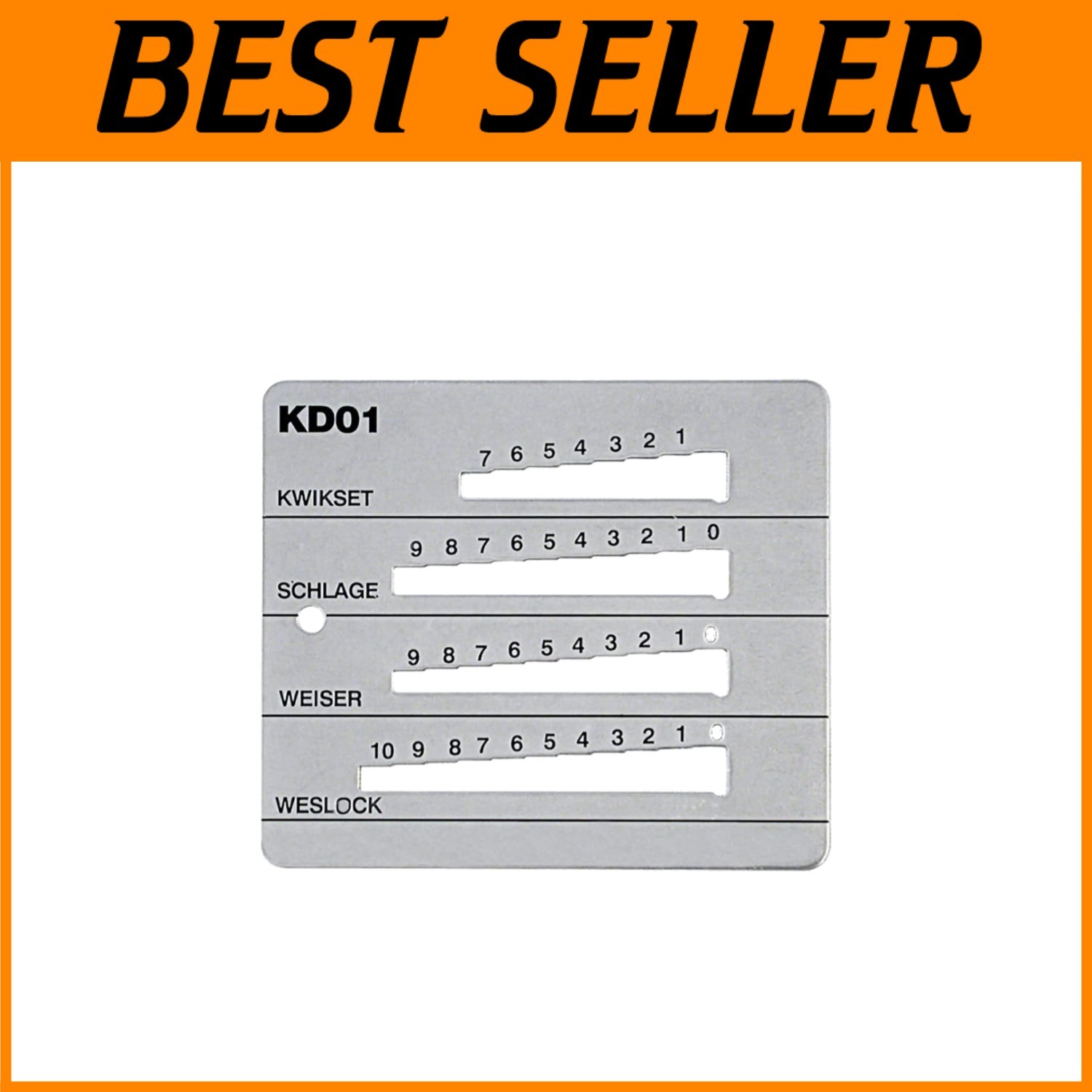 4-in-1 Key Decoder – Stainless Steel=/–~