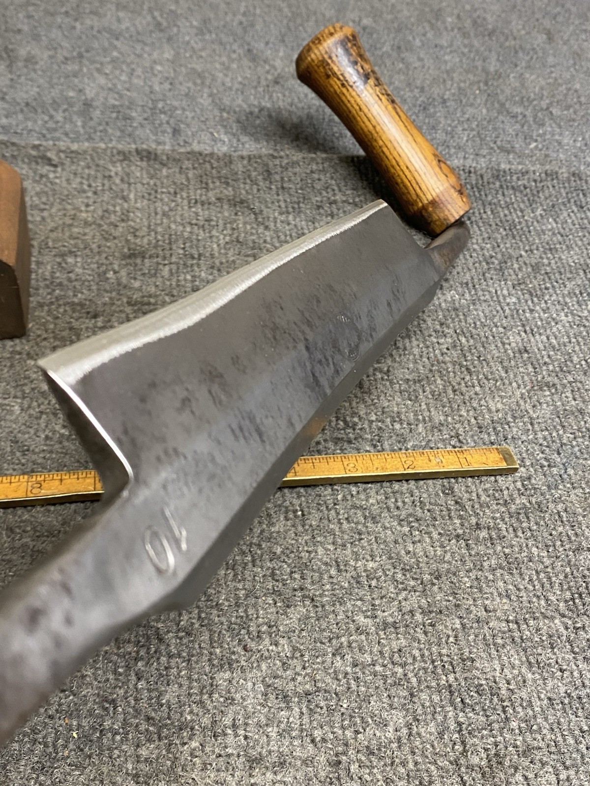 Vintage L & I. J. White 10” Draw Knife Timber Framing 1837 Buffalo NY Sharp