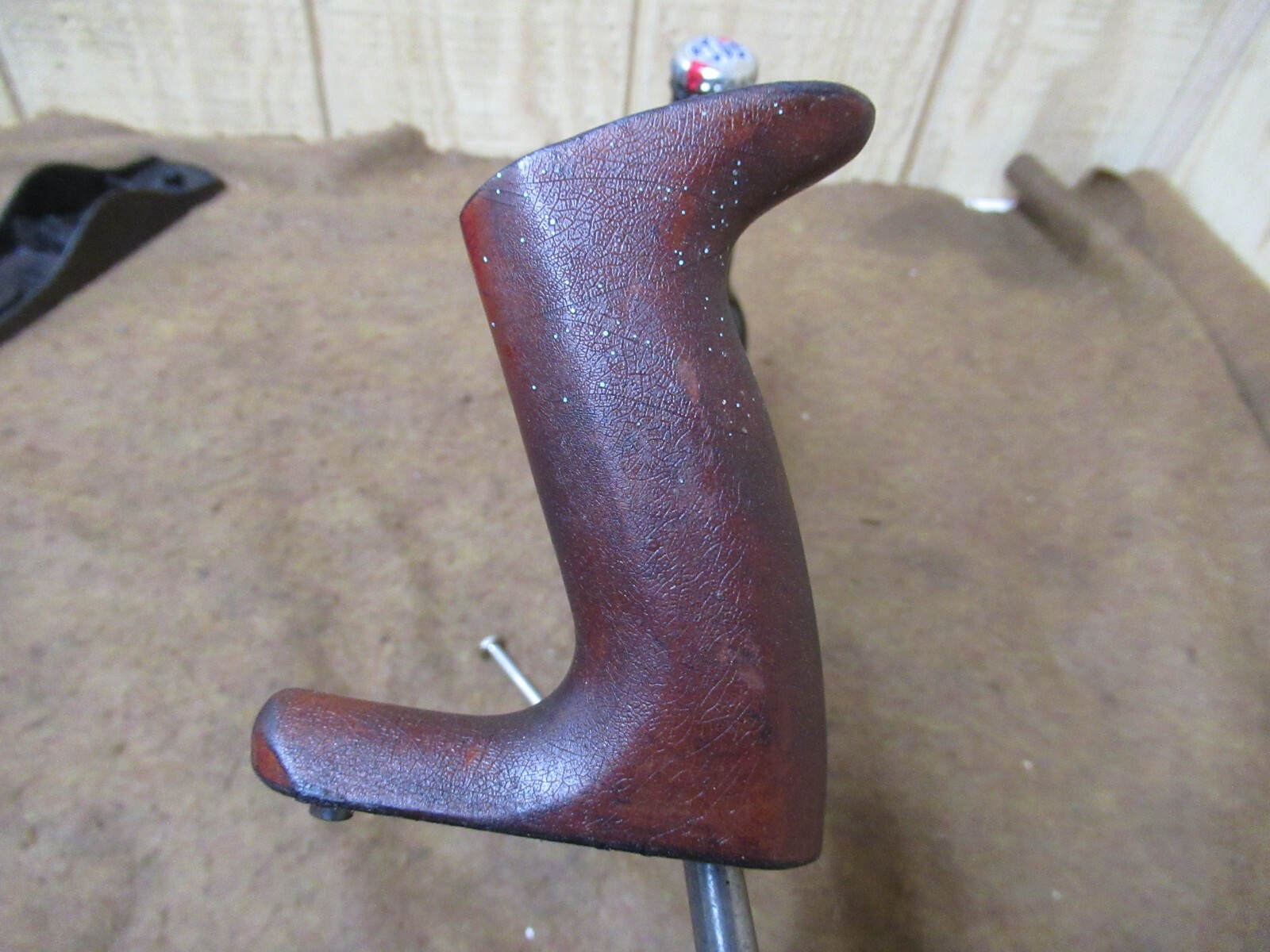 Millers Falls 8B Plane,Handle Assy(ONLY)hardwood,late style~NICE🤠🤠MF4.21.22RL