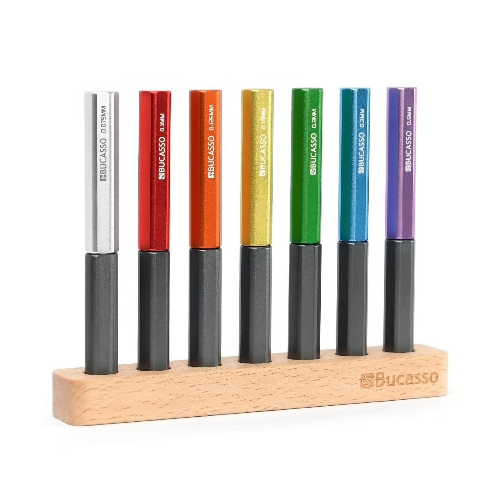Model Scriber, 7-Piece Tungsten Steel Blade Scribing Tool Set 0.075/0.1/0.125…