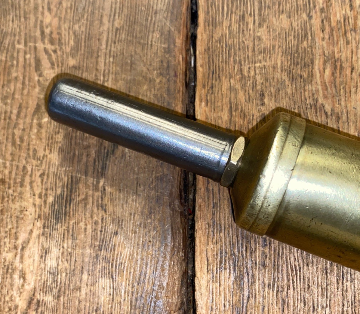 VINTAGE ENOTS No 1D BRASS GREASE GUN ROLLS ROYCE BENTLEY CLASSIC CAR TOOLKIT