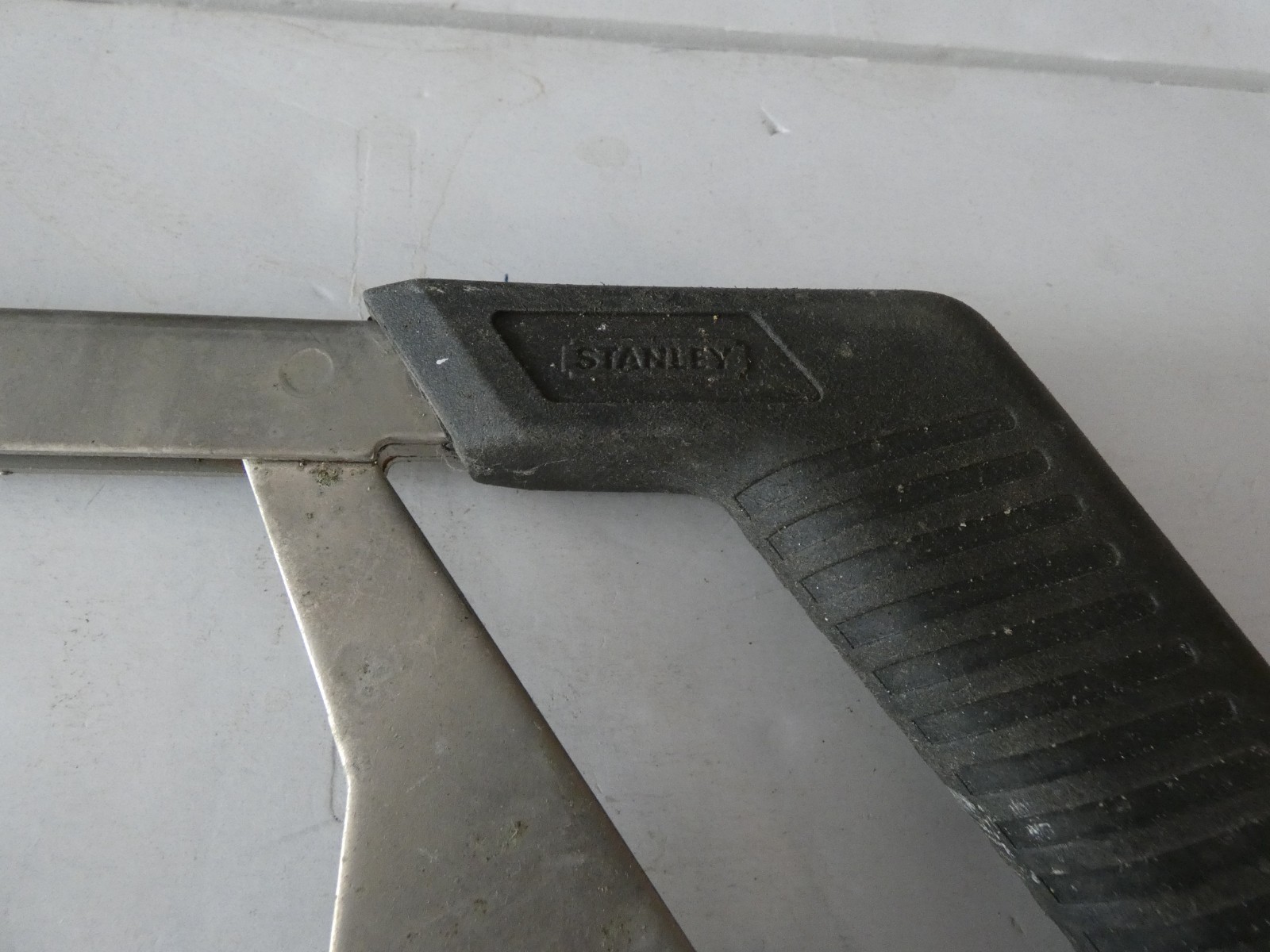 Vintage Stanley Hacksaw 15-265 – Adjustable Rubber Grip Handle Made in USA