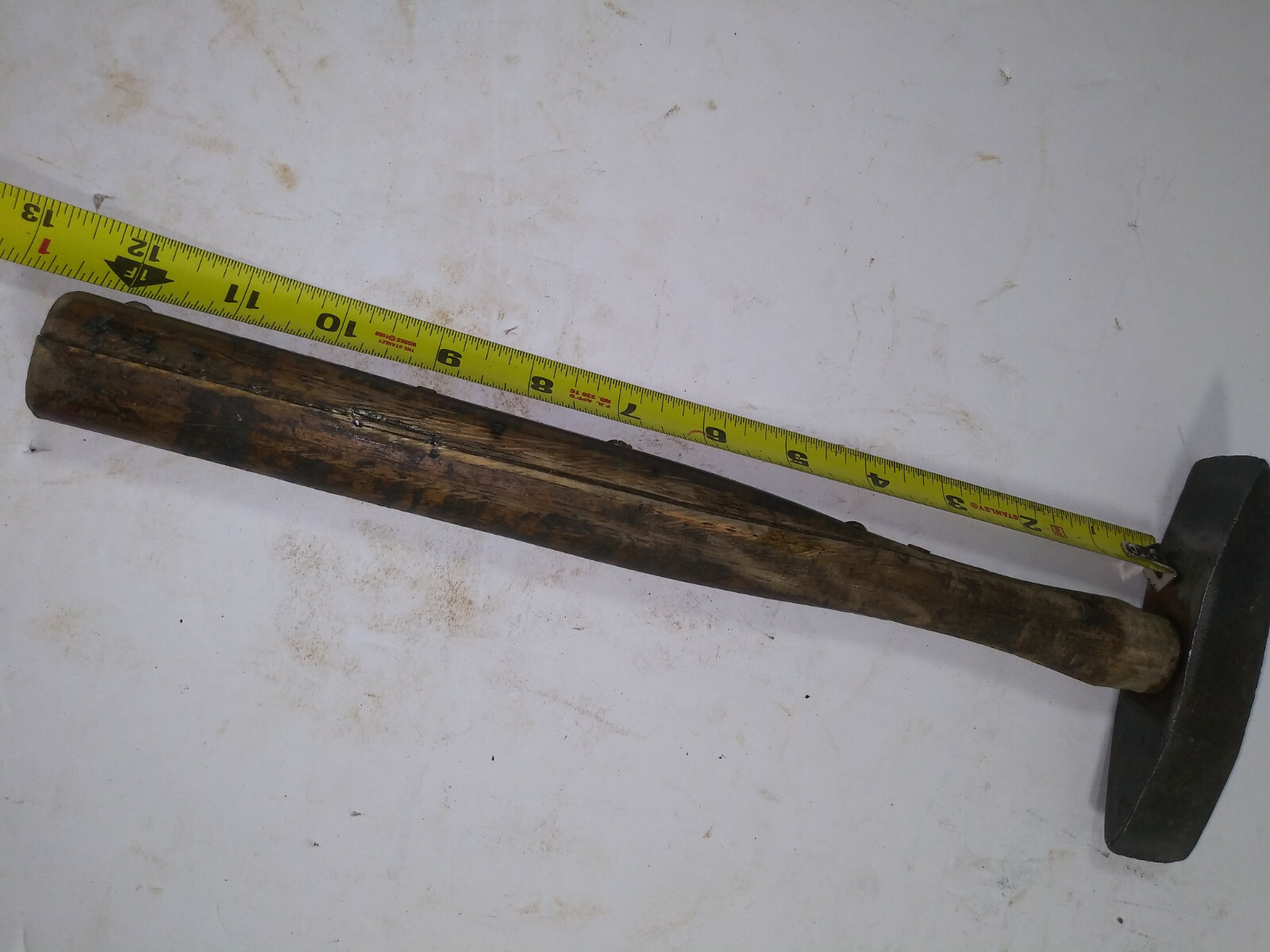 VINTAGE! LEETONIA TOOL CO., CROSS CUT, SAW FILERS, 1 POUND, CROSS FACE HAMMER