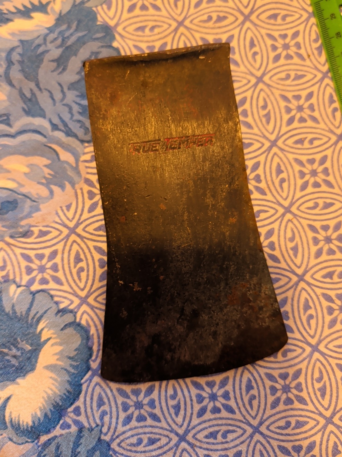 Vintage Embossed True Temper KELLY THE WORLDS FINEST Single Axe Head