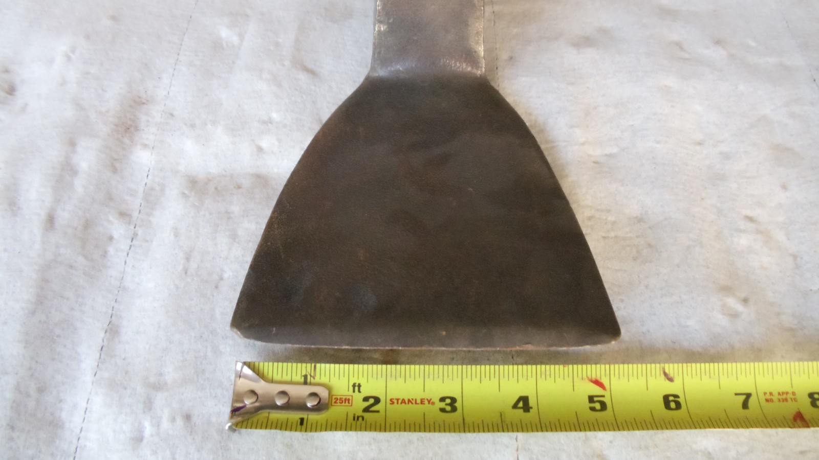Antique Vintage Forged Adze Axe 4lb-8oz Head Hoe Pick Digger