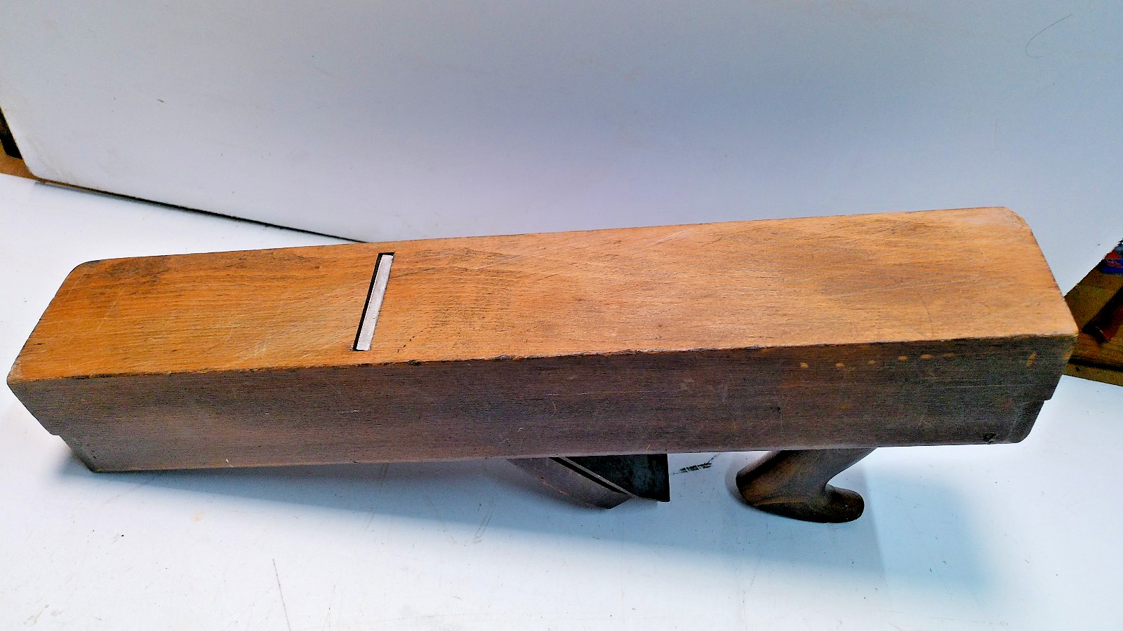 Vintage Wooden Hand Plane 17″( ENGLISH BEECH ) 2 Block Planes & 1 Rebate plane.