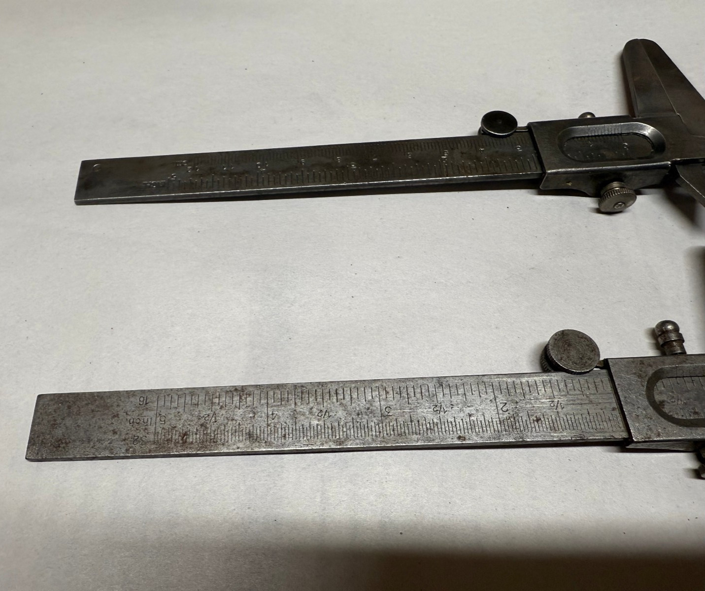 Set of 2 Vintage Steelcraft 5″ Calipers Stamped Germany & West Germany