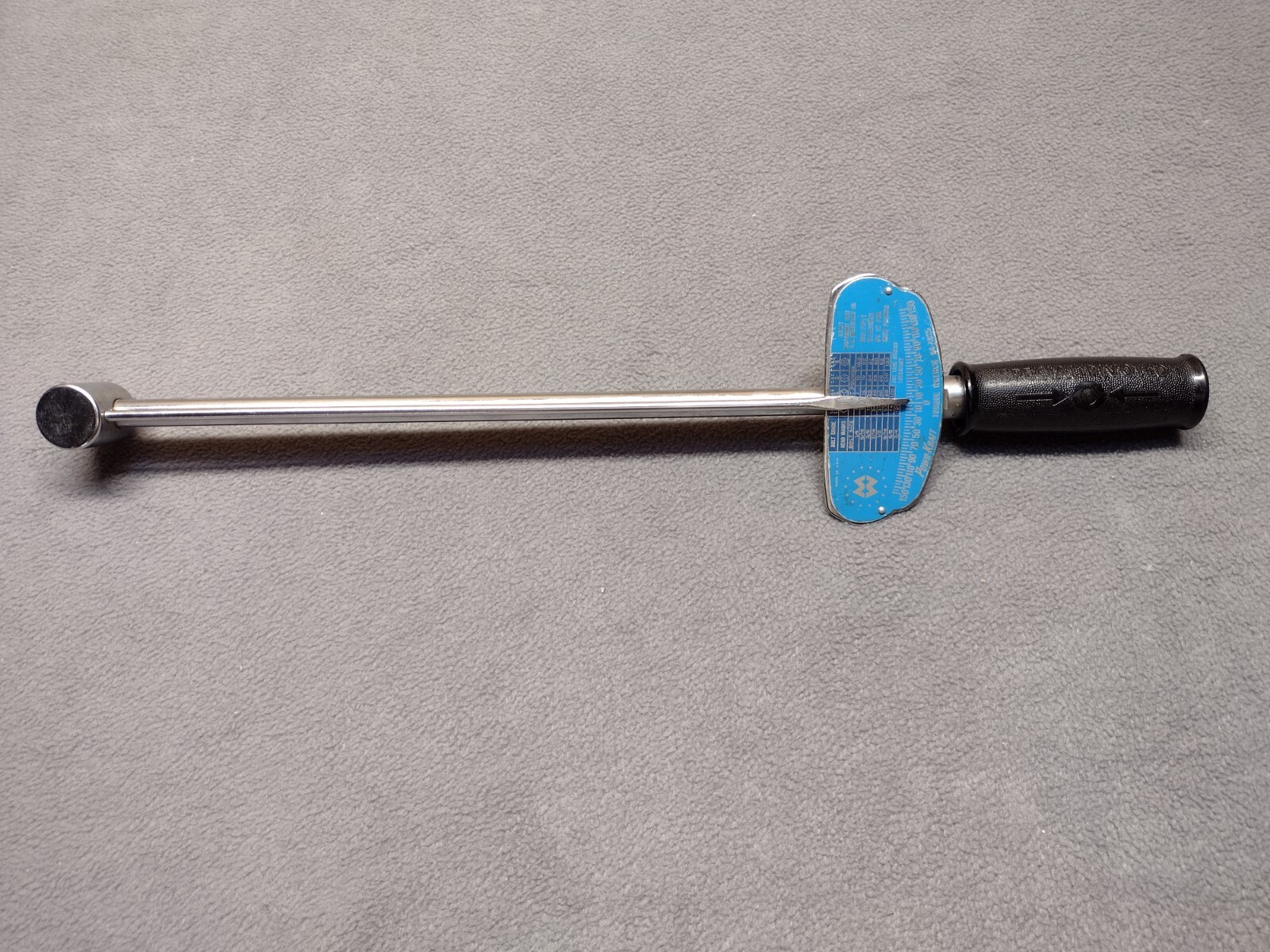 Vintage Powr-Kraft Torque Wrench Half Inch Drive USA Made