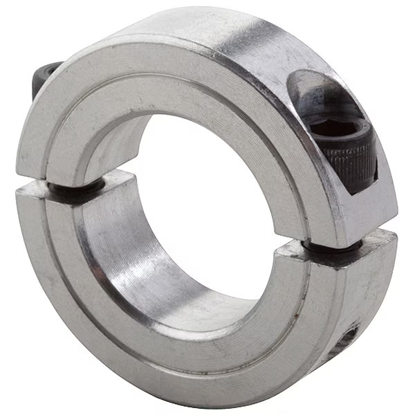Climax Metal Products Shaft Collar,Clamp,2Pc,3/4 In,Aluminum 2C-075-A Climax