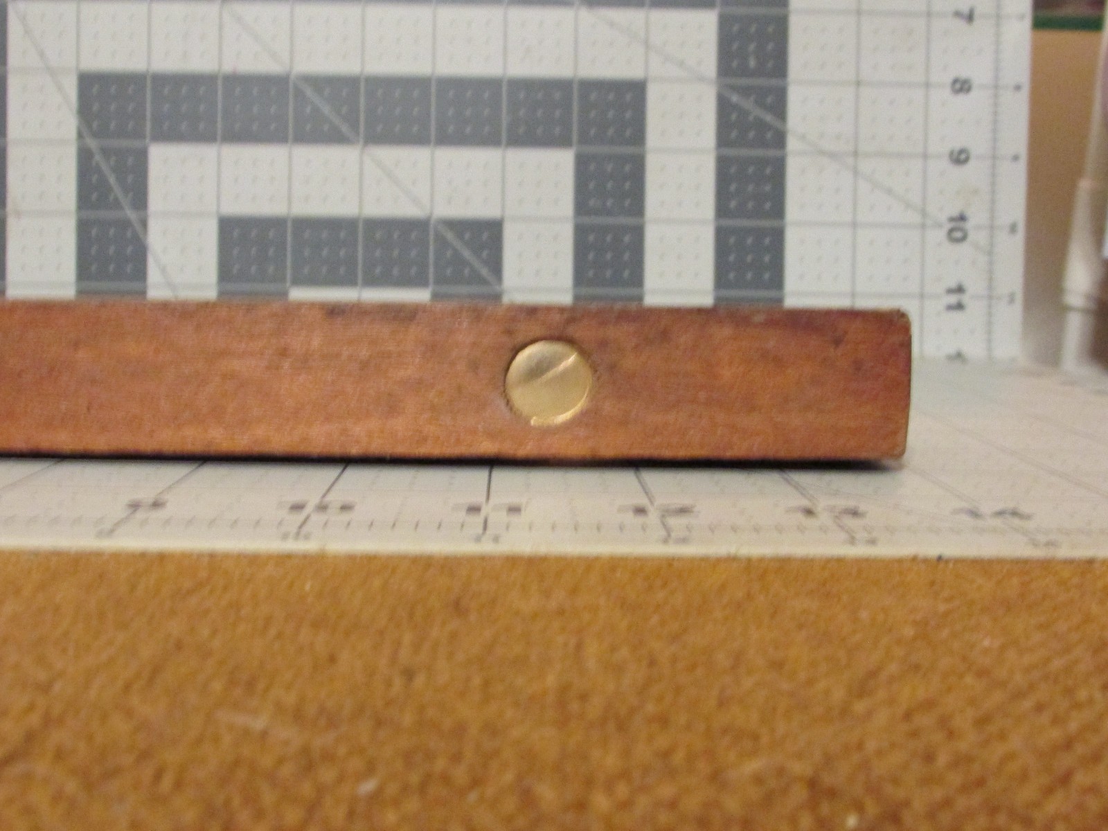 Vintage Wood Level 18 in. inches. Working Bubbles, Refurbished?, FREE SHIP / 48!