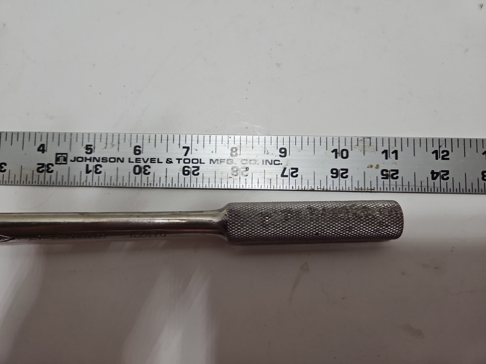 Vintage S-K Wayne 42470 1/2″ drive ratchet, USA made, working.