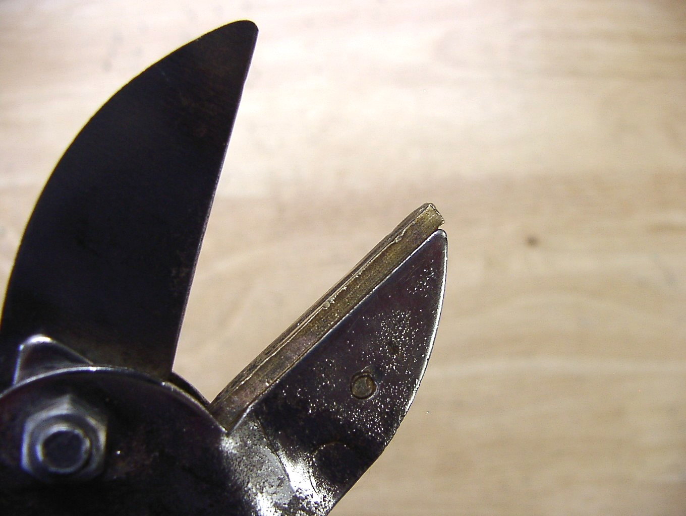 Vintage Seymour Smith & Son #119 Snap-Cut Anvil Pruners,7-13/16″,Good