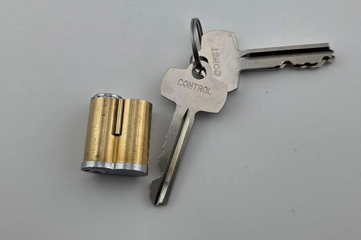 Best/Falcon Style IC Core Lock A Cylinder Pinned, SFIC Core, with Control Key KA