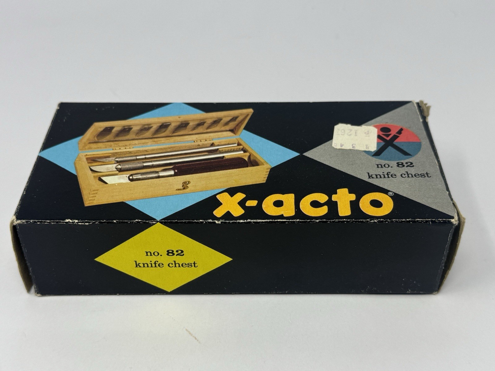 X-Acto Vintage Knife Chest No. 82 with Plastic Case