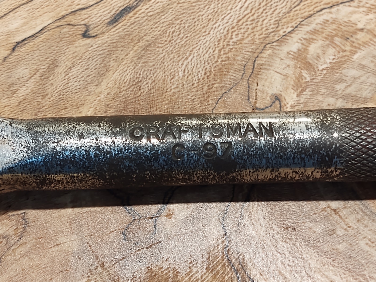Craftsman USA 1/2” Drive C-97 C97 Ratchet Made By Snap-on 1930s Sears
