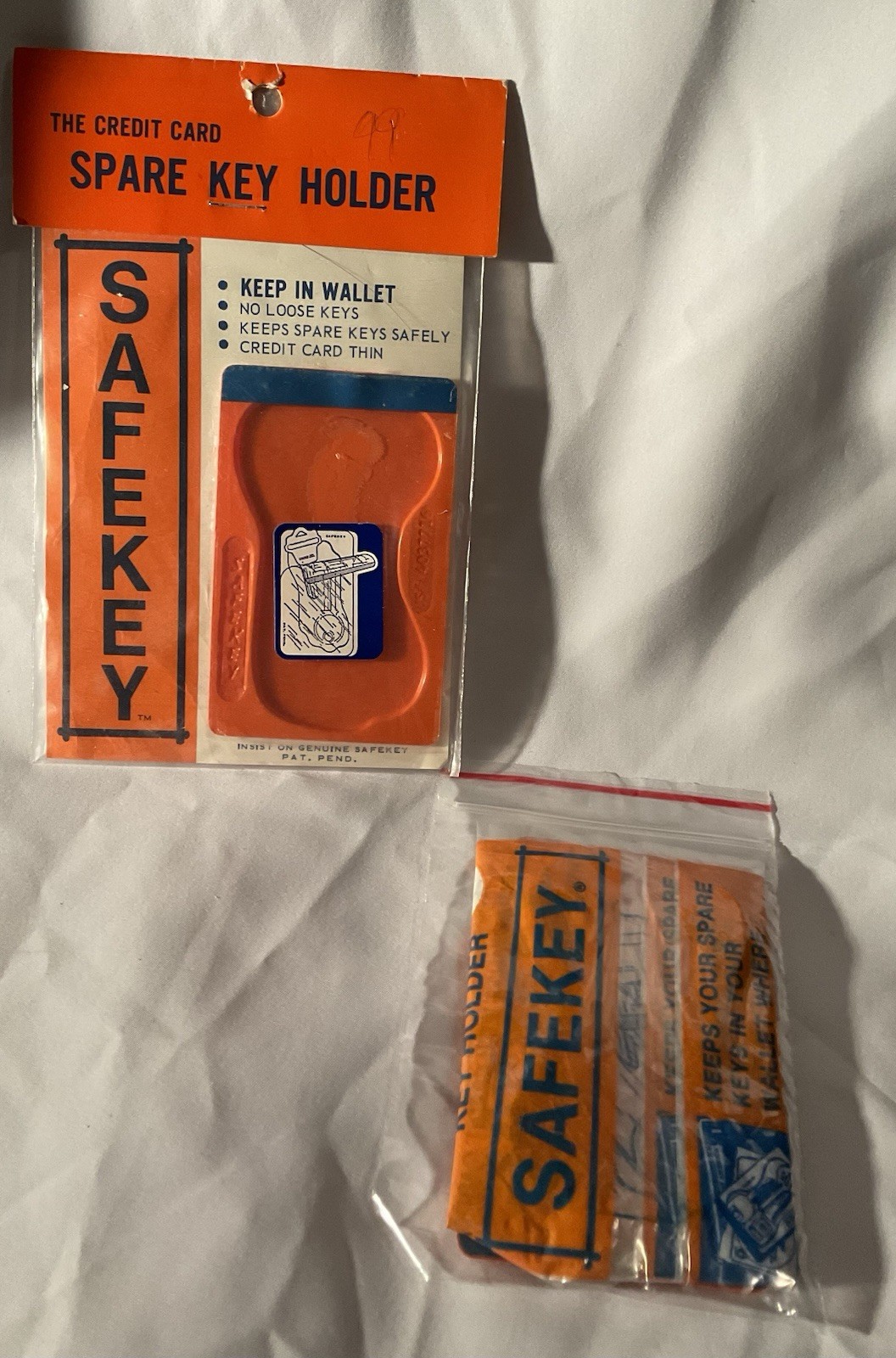Vtg Safekey Kit (2) M. Arks Industry Both New, One Sealed One Open Package