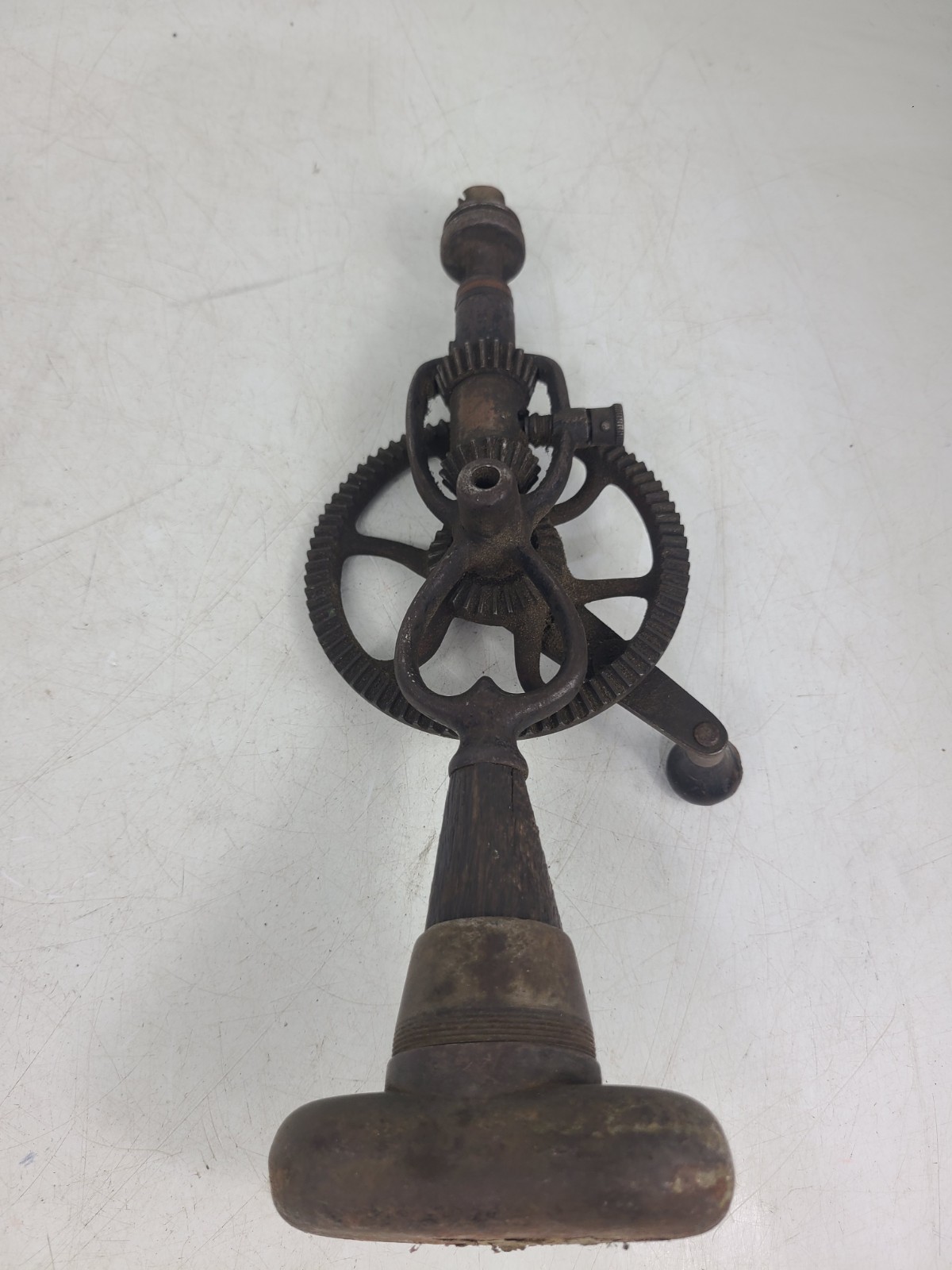 Vintage Goodell Pratt Woodworkers Egg Beater Speed Hand Drill Tool