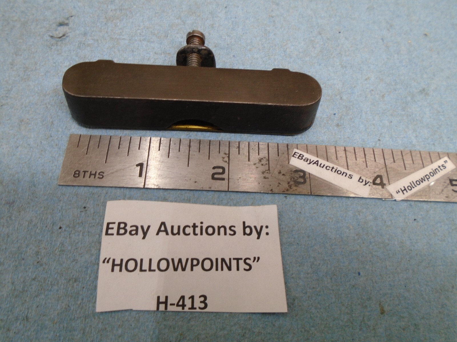 Stanley USA OLD Line Bubble Level Patent Date Jun 23, 1896 3″ Long Brass H413