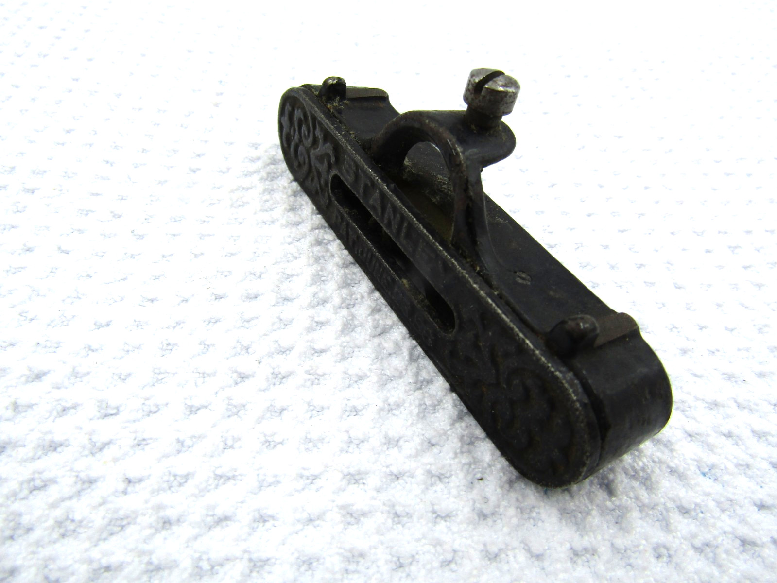 Antique Stanley Brass Line Level Pat. June 23, 1896 – Ornate Design
