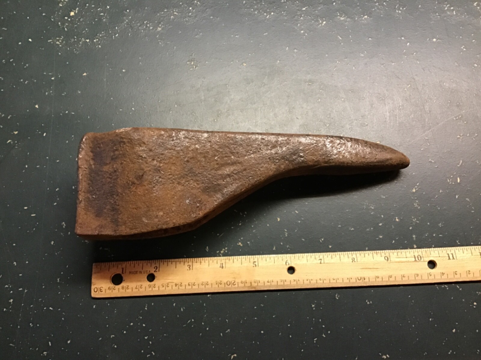 Antique Pick head hand forged weighs 5# different