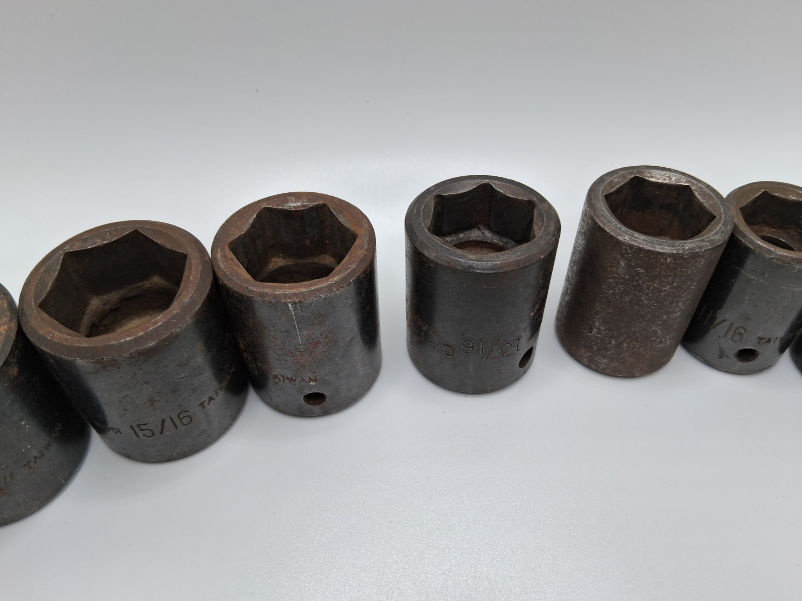 Craftsman Shallow Impact Socket Sets 1/2 & 3/8 Drive SAE 6pt
