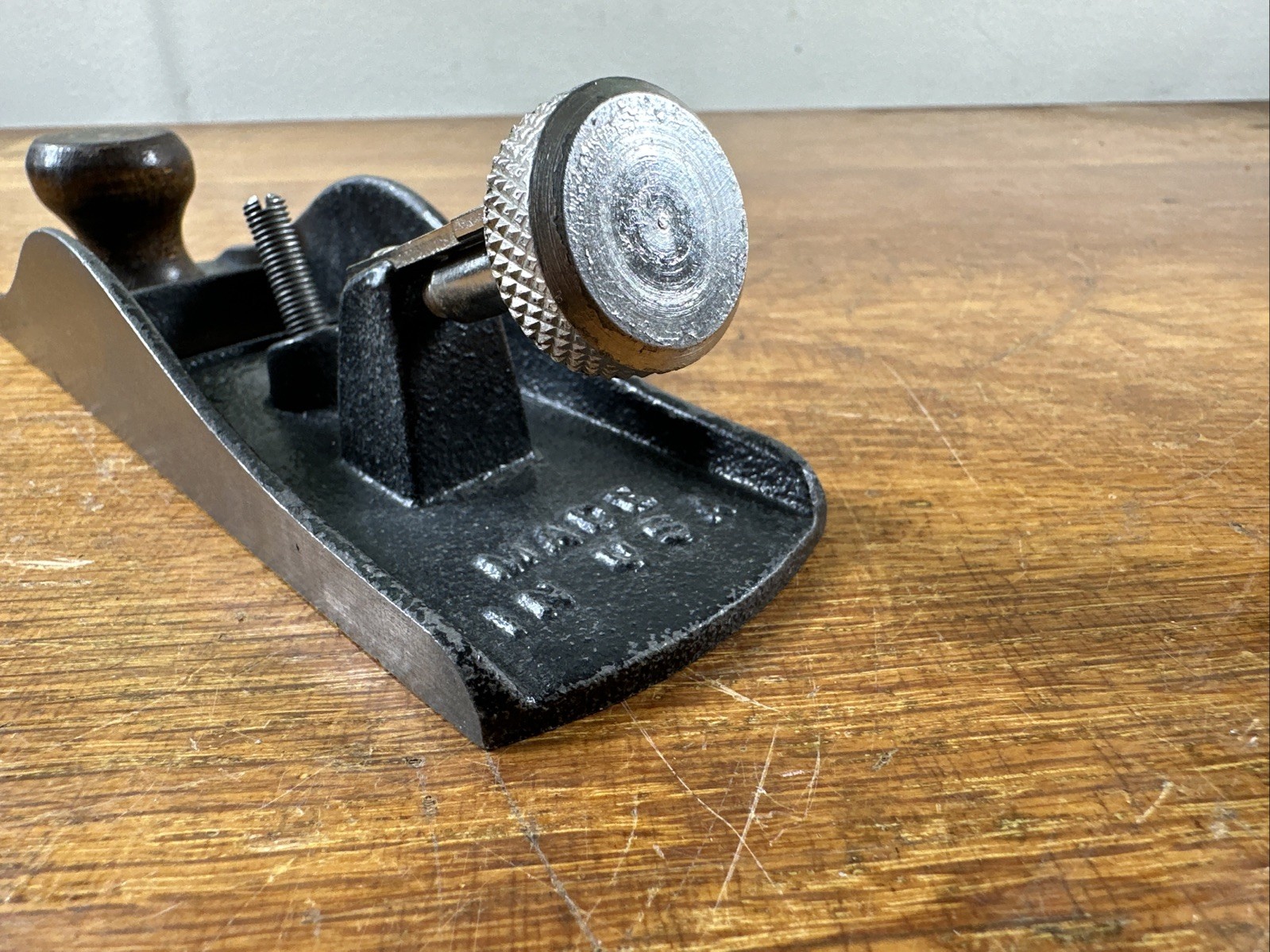 Vintage Stanley 7″ Block Plane Used C-255 Made In USA