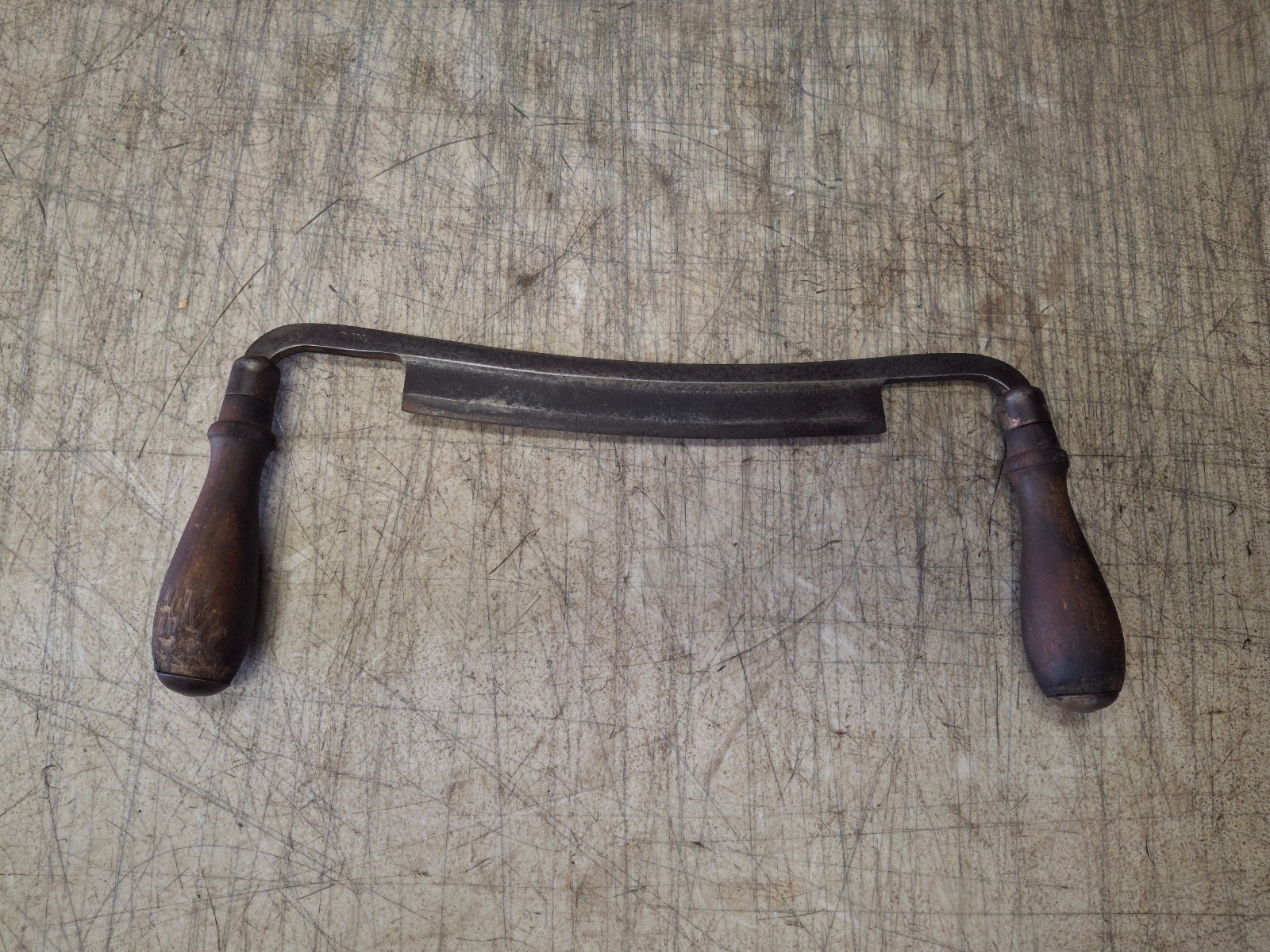 Vintage P S & W Peck Stow & Wilcox 8″ Draw Knife Woodworking USA