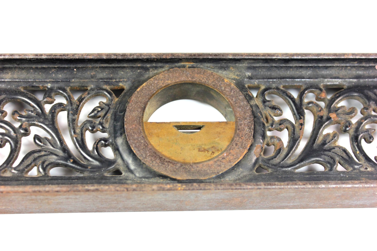 Antique DAVIS Level & Tool Co. – Pat. Sept. 27, 1867 – Filigree Cast Iron Level
