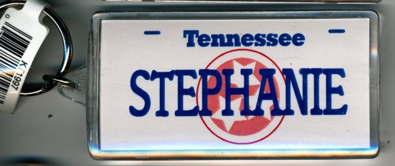 TENNESSEE NAME KEYCHAIN STEPHANIE (LN-16-435)