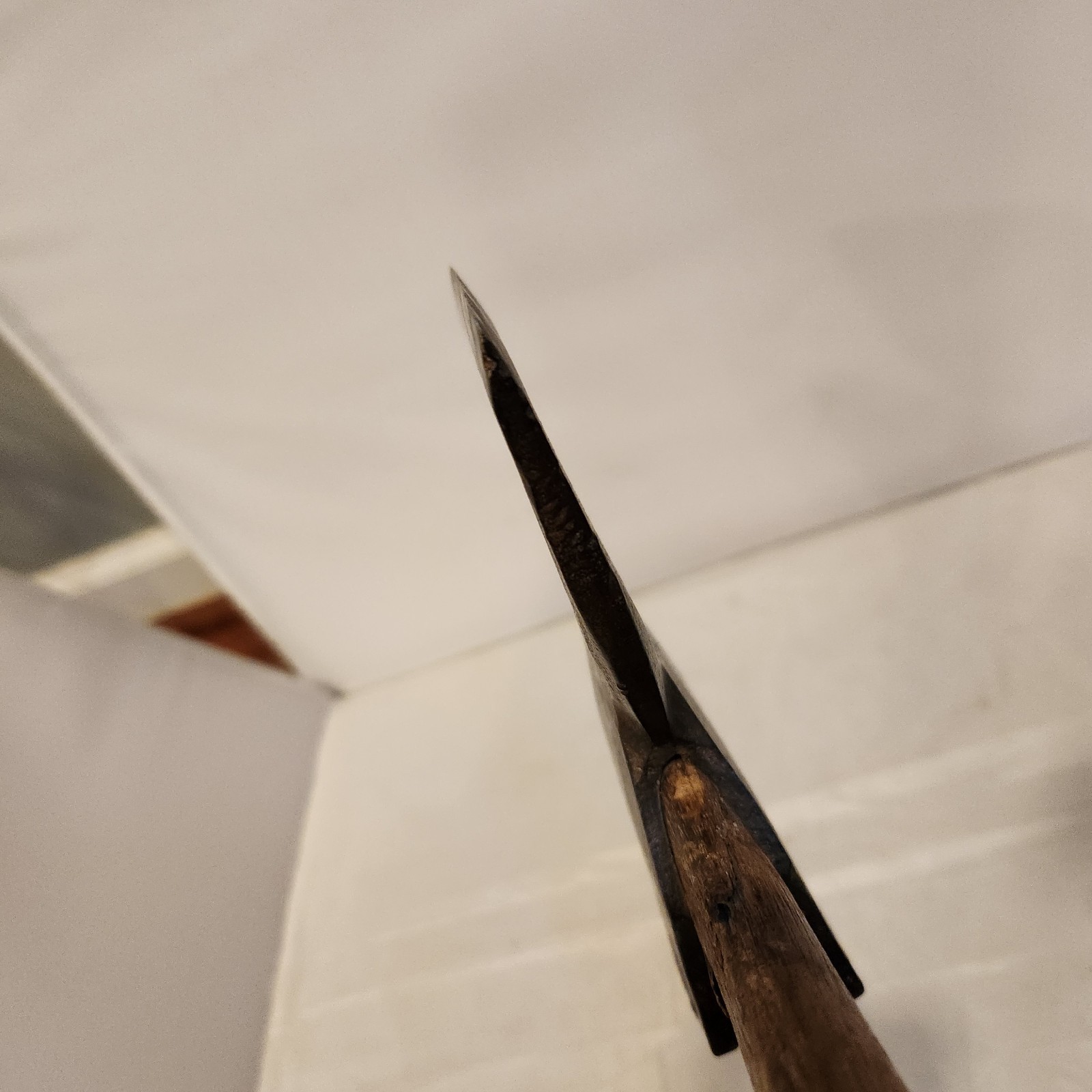 Antique Broad Blade Hatchet. Unbranded. Very Nice Piece.