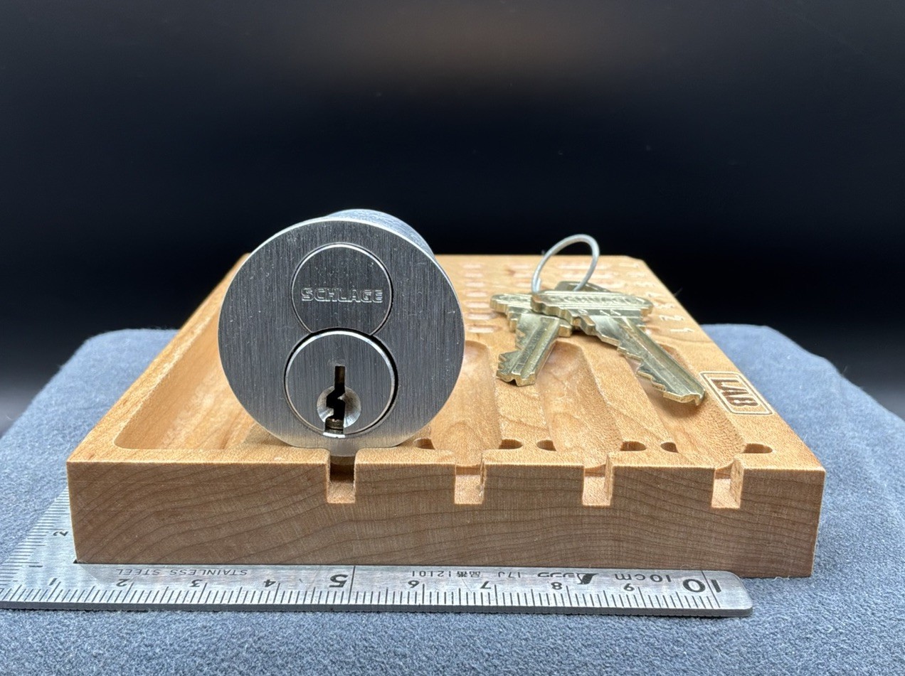 Schlage LFIC E Keyway 2 Keys Locksport