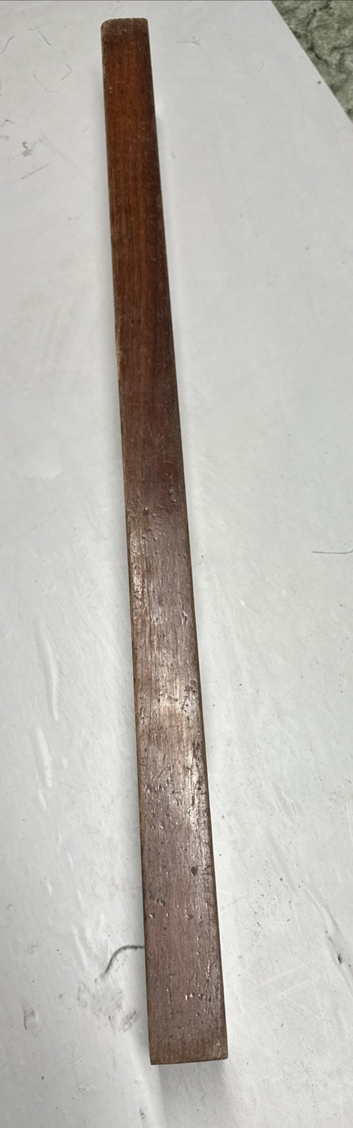 Vintage WOOD Stanley Sweetheart No 0 Level Mahogany Brass 24” Inch USA
