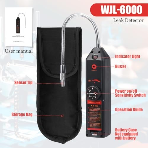 AC Leak Detector Kit WJL-6000UV Refrigerant Leak Detector Auto Air Stylish