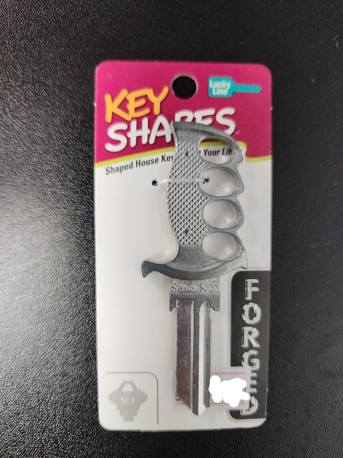 FORGED KNIFE SHAPED SCHLAGE SC1 KEYBLANK – READ DETAILS BELOW
