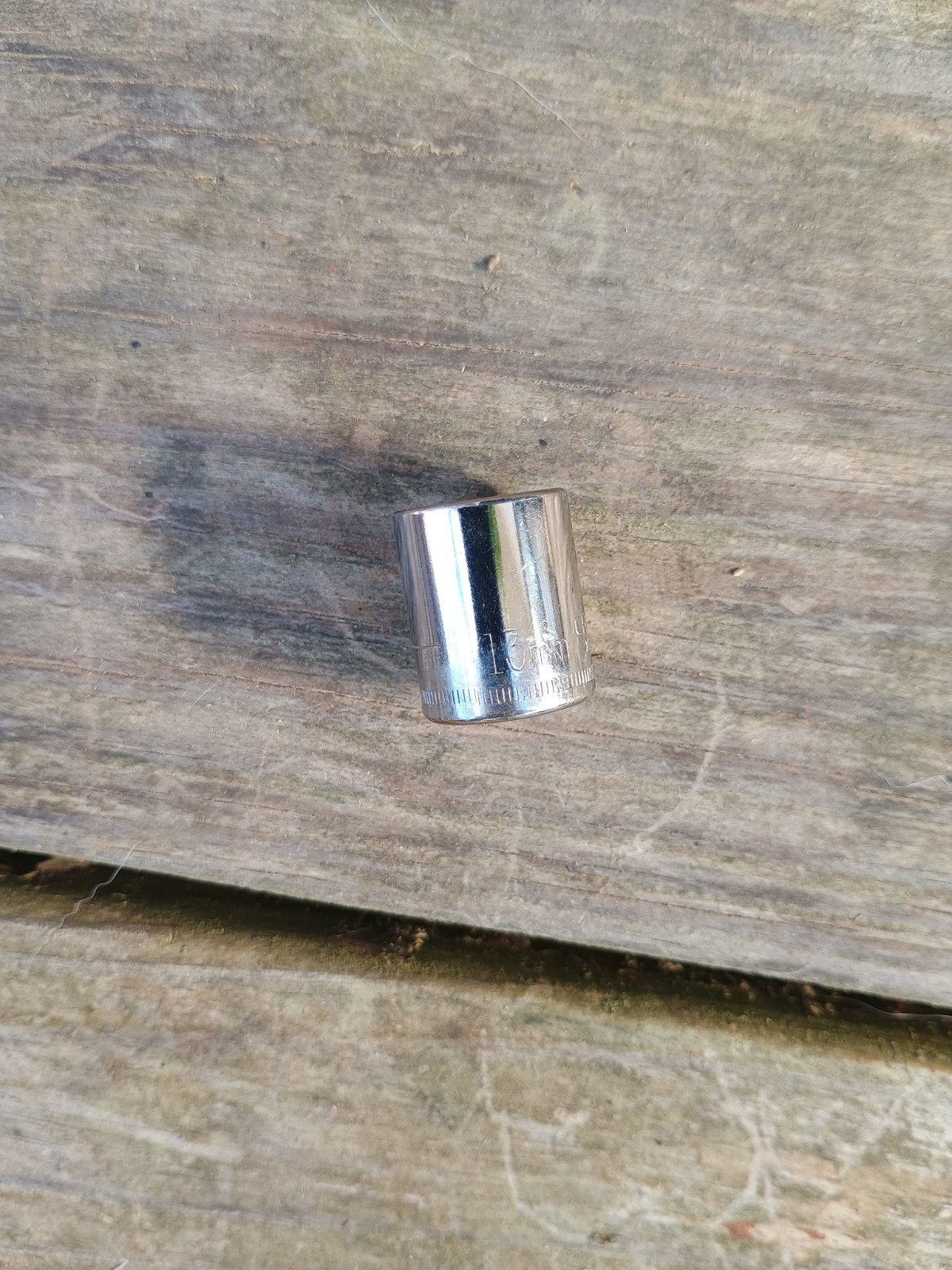 Vintage Craftsman 13mm 6 Point Shallow Socket 1/4″ Drive Inverted G2 43514 USA