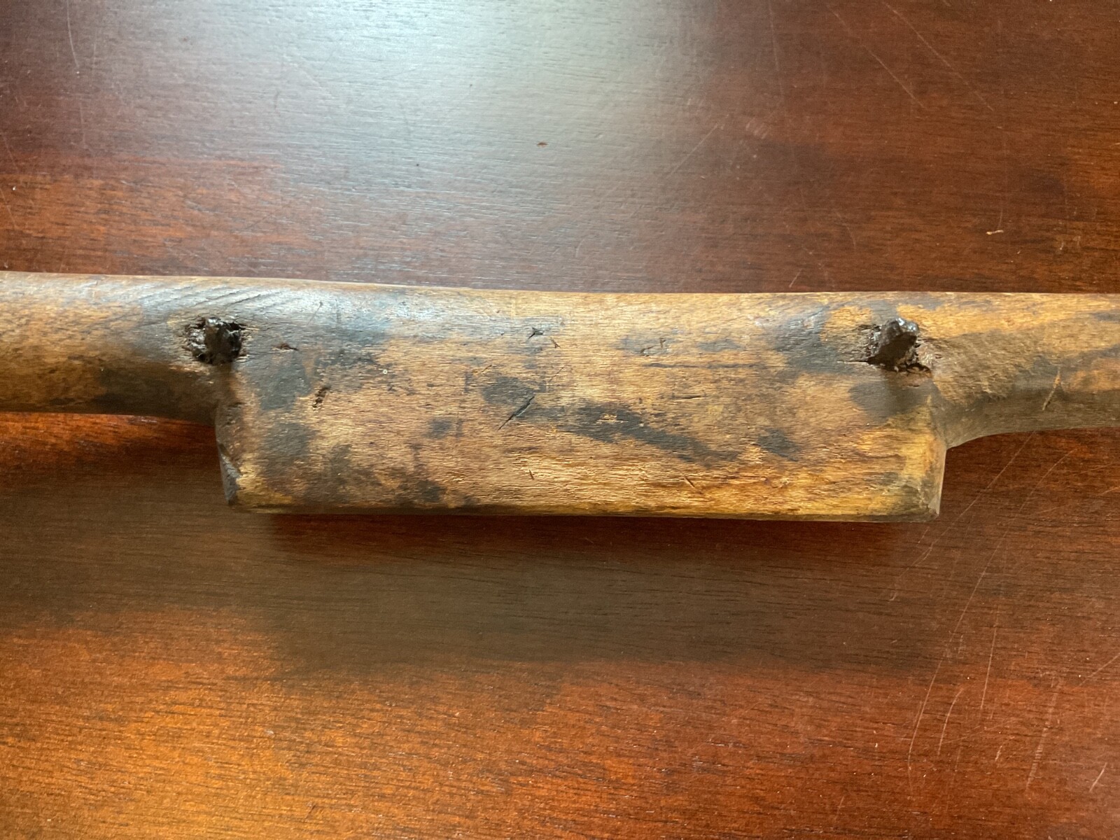Antique Wooden Handle Spokeshave Draw Knife 10” Long -As Found