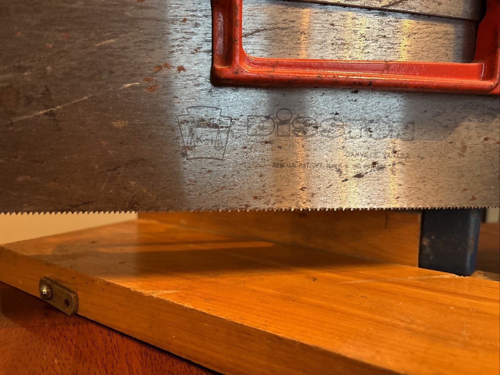 STANLEY No 115 Miter Saw Adjustable with Disston Saw
