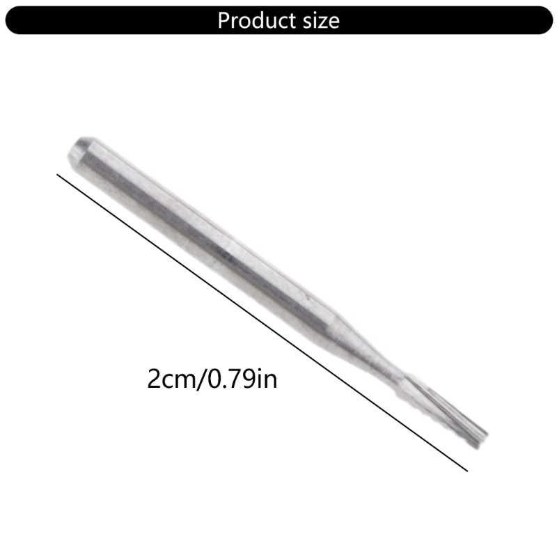 Automobile Windshield Repair Tool DIY Car Glass Tapered Carbide Drill 1mm