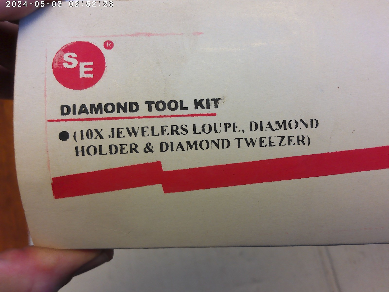 1990’s vintage diamond tool kit 3pcs (India) NEW old stock