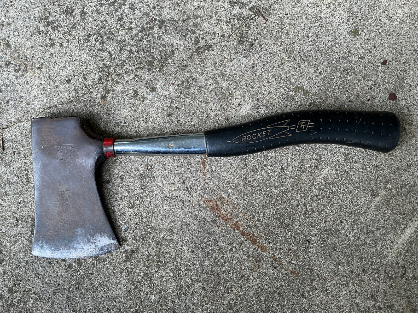 Vintage True Temper Jet Rocket BBA Hatchet Nice!