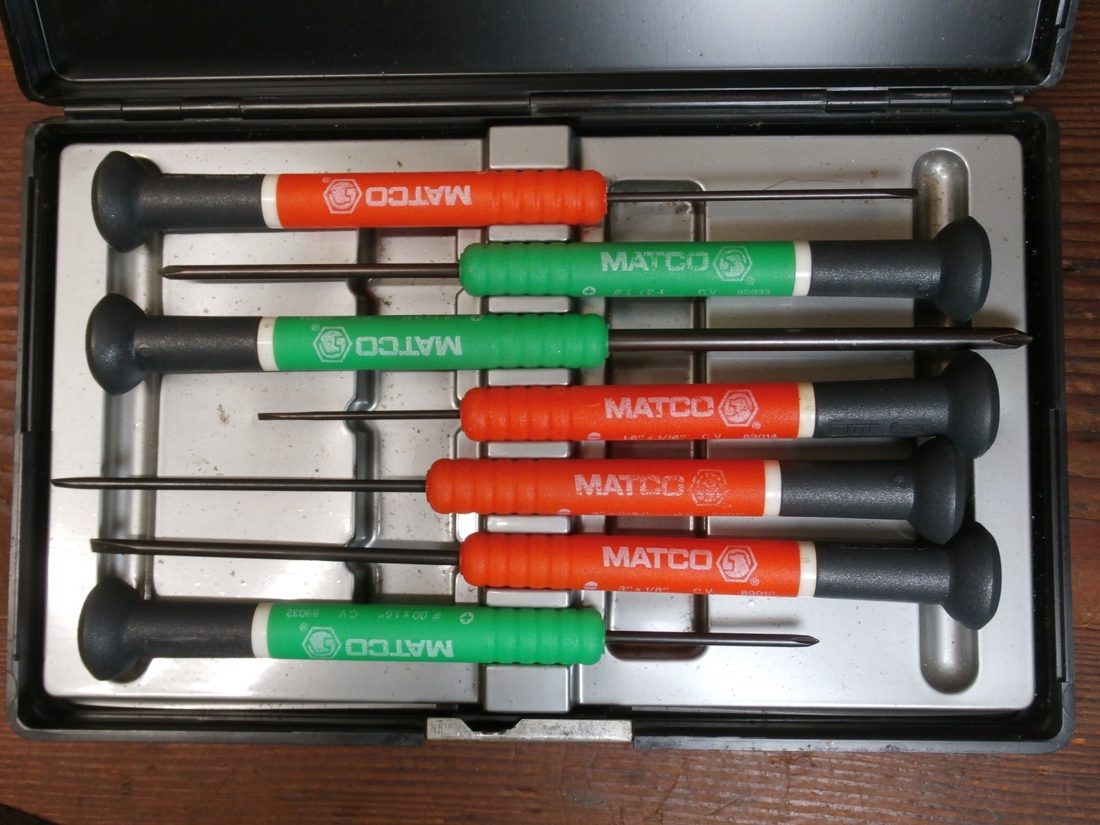MATCO Electronic Miniature Screwdriver Set Of 7 In Case