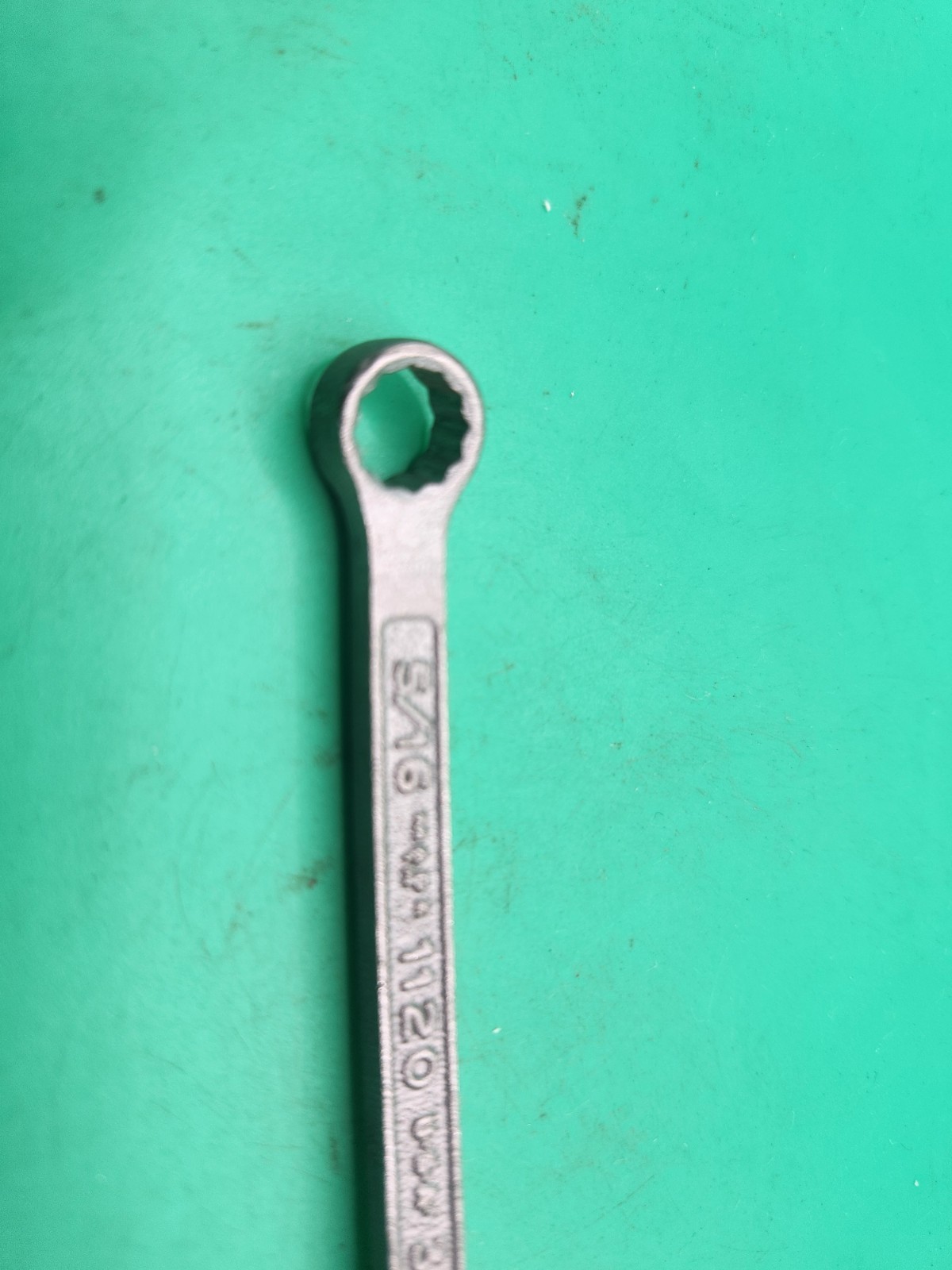 Vintage Plomb 1120 Pebble 3/8″ x 5/16″ Double Box End Wrench Plvmb Plumb USA